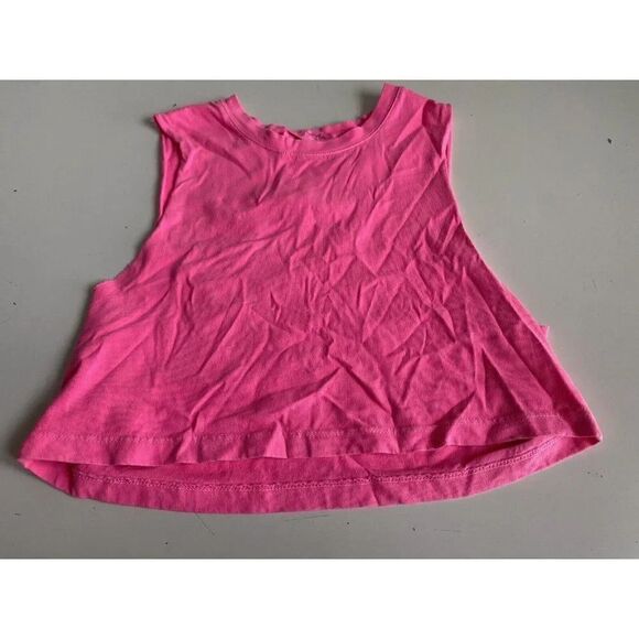 Emma and Sam Neon Pink Crop Top Women’s Sz XS LF the Brand - Picture 1 of 9